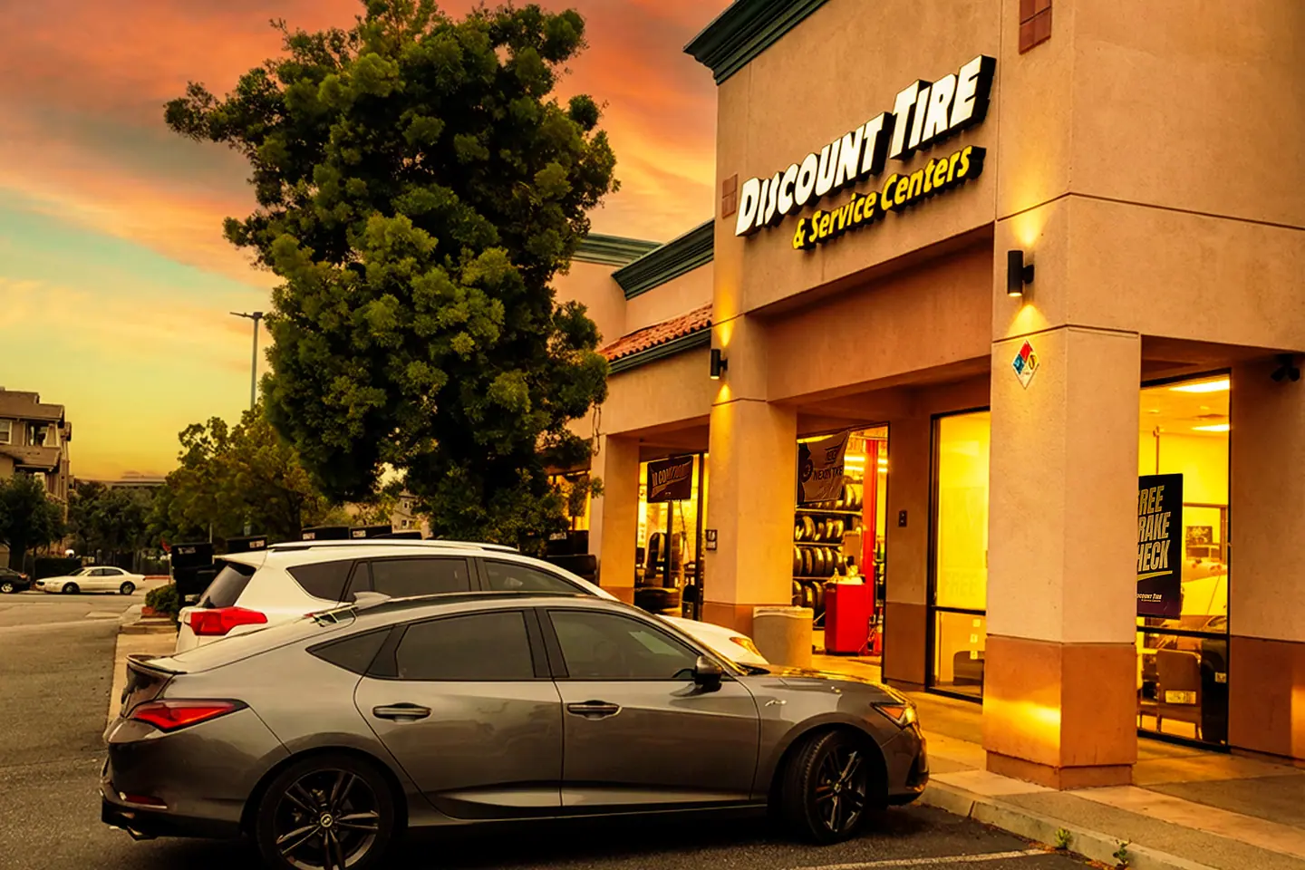 Discount Tire & Service Centers Wildomar storefront at 23885 Clinton Keith Road