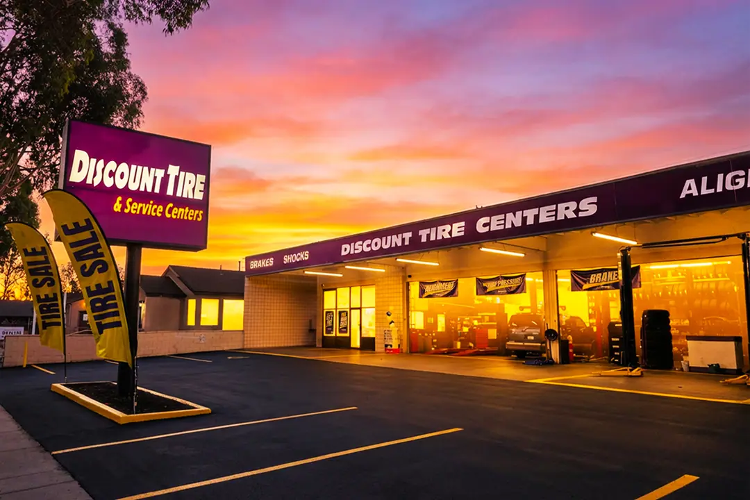 Discount Tire & Service Centers Corona storefront at 836 West 6th Street