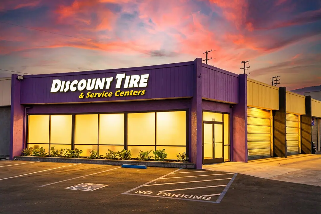 Discount Tire & Service Centers Costa Mesa storefront at 1596 Newport Blvd