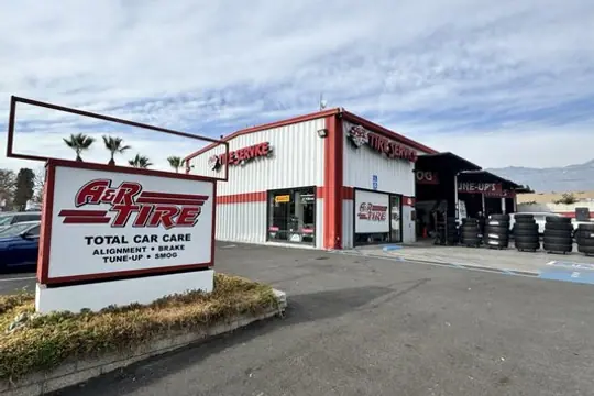 Discount Tire & Service Centers Rancho Cucamonga storefront at 9820 Foothill Blvd